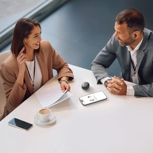 Wireless Earbuds Speak A01 Series (HP-8221) - Bluetooth V5.4, ANC + ENC Technology, AI Translation ezüst Mcdodo - 7