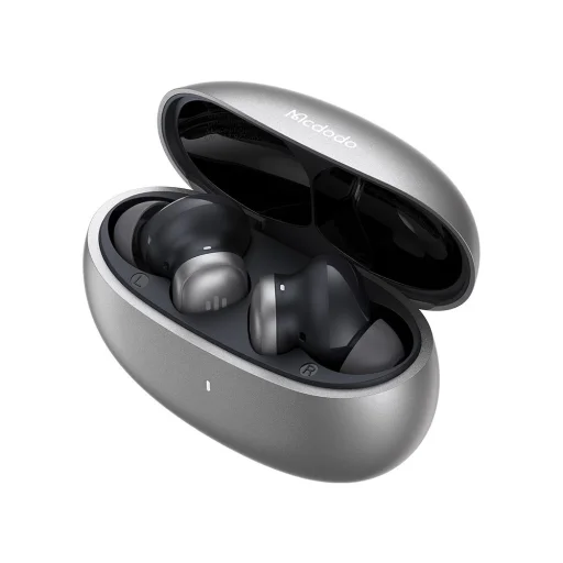 Wireless Earbuds Speak A01 Series (HP-8221) - Bluetooth V5.4, ANC + ENC Technology, AI Translation ezüst Mcdodo - 4