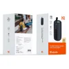 Mcdodo BS-1410 Hordozható Vezeték Nélküli Hangszóró Színes fényekkel, Bluetooth V5.3, 1200mAh, IPX4 - Fekete thumbnail