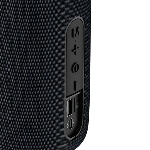 Mcdodo BS-1410 Hordozható Vezeték Nélküli Hangszóró Színes fényekkel, Bluetooth V5.3, 1200mAh, IPX4 - Fekete - 4