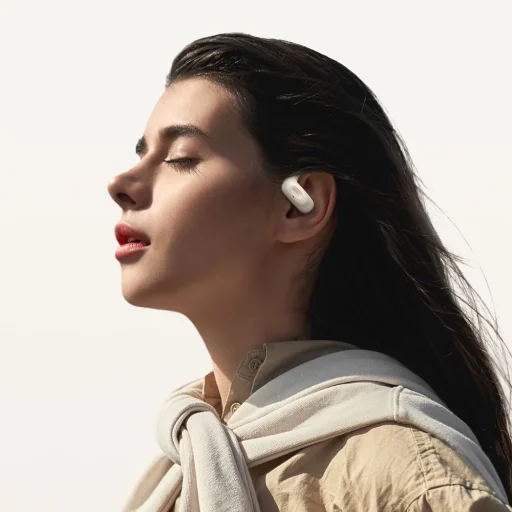 Mcdodo Air O2 Series (HP-8050) Wireless Earbuds - Nyitott Fül, Bluetooth V5.4, Ergonomikus Kialakítás - Fekete - 7