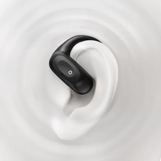 Mcdodo Air O2 Series (HP-8050) Wireless Earbuds - Nyitott Fül, Bluetooth V5.4, Ergonomikus Kialakítás - Fekete - 2