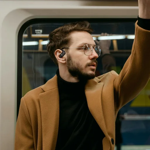 Mcdodo Air O2 Series (HP-8050) Wireless Earbuds - Nyitott Fül, Bluetooth V5.4, Ergonomikus Kialakítás - Fekete - 3