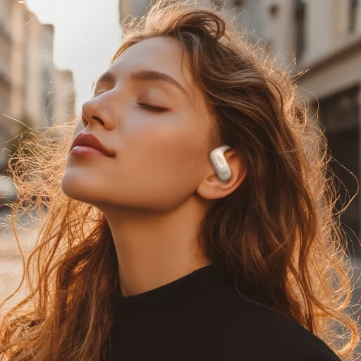 Mcdodo Air O2 Series (HP-8050) Wireless Earbuds - Nyitott Fül, Bluetooth V5.4, Ergonomikus Kialakítás - Fekete - 4