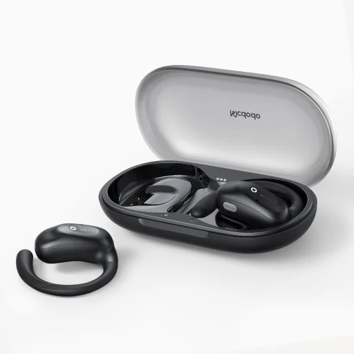 Mcdodo Air O2 Series (HP-8050) Wireless Earbuds - Nyitott Fül, Bluetooth V5.4, Ergonomikus Kialakítás - Fekete - 1