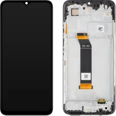 LCD kijelző modul Xiaomi Poco M4 5G, fekete