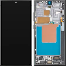 LCD kijelző modul MP Samsung Galaxy S24 Ultra S928, OLED változat, utángyártott, fekete, kijelző