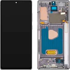 LCD kijelző modul MP Samsung Galaxy Note 20 N980 készülékhez, OLED verzió, utángyártott, fekete