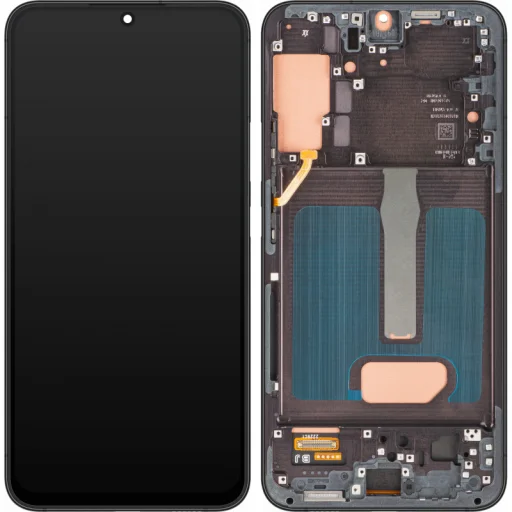 LCD kijelző modul MP Samsung Galaxy S22+ 5G S906 fekete - 1