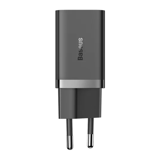 Ładowarka sieciowa Baseus GaN5 Pro 40W 2xUSB-C - czarna - 3