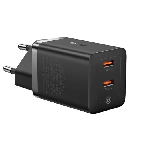Ładowarka sieciowa Baseus GaN5 Pro 40W 2xUSB-C - czarna - 4