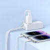 Baseus GaN5 Pro 40W hálózati töltő adapter 2xUSB-C - fehér thumbnail