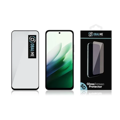 OBAL:ME 5D üvegfólia Xiaomi Redmi 15 5G fekete - 3