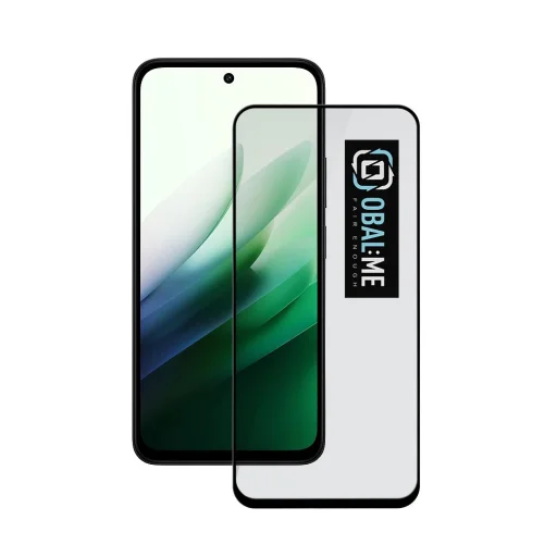 OBAL:ME 5D üvegfólia Xiaomi Redmi 15 5G fekete - 1