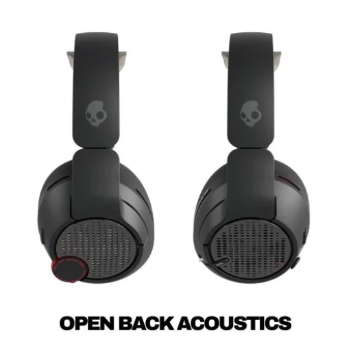 PS5 Nintendo Switch Skullcandy Crusher PLYR 720 Bluetooth Vezeték nélküli Over-ear Fejhallgató mikrofonnal, BT 5.3, fekete EU (S6PCW-T963) - 3