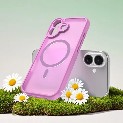 iPhone 17 Techsuit - HaloFrost II MagSafe - Pink tok - 5