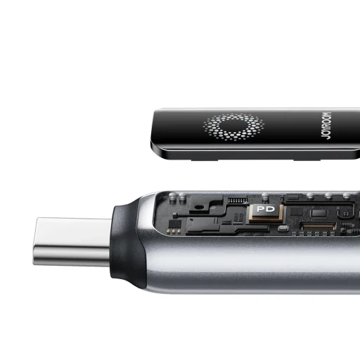 Joyroom S-A55 StarFlight 66W USB-A - USB-C 1,2m kábel - fekete - 6