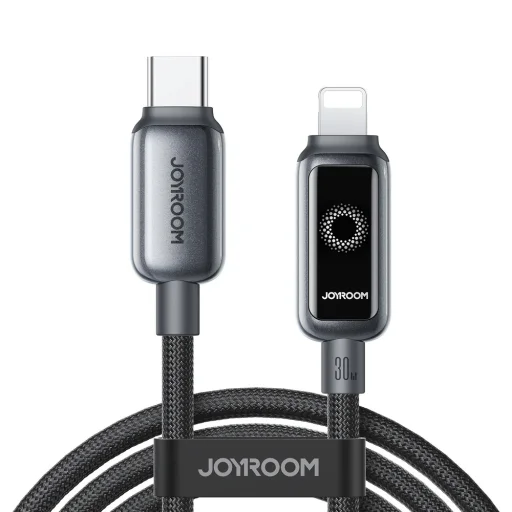 Kabel Joyroom S-A55 StarFlight 30W USB-C - Lightning 1,2m - czarny - 1