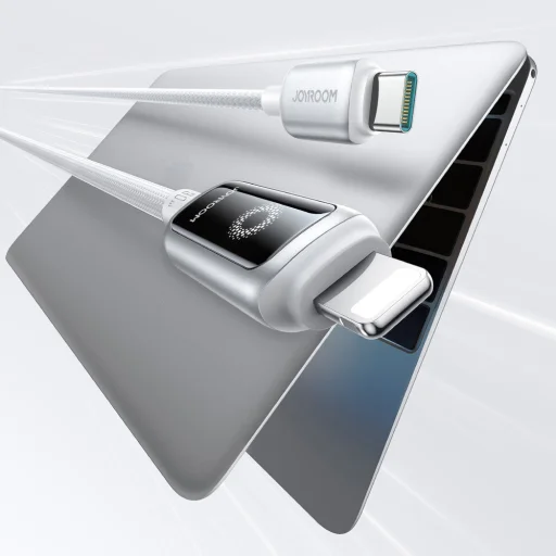 Joyroom S-A55 StarFlight 30W USB-C - Lightning 1,2m kábel - fehér - 4