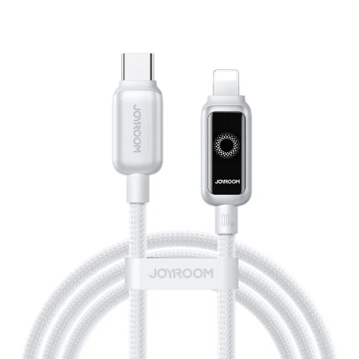 Joyroom S-A55 StarFlight 30W USB-C - Lightning 1,2m kábel - fehér - 1