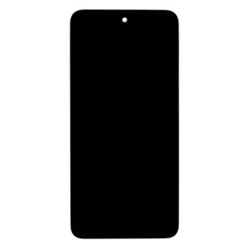 LCD Display + Touch Unit + Front Cover for Xiaomi Redmi Note 14 4G (EU Version) Black (Service Pack) - 1