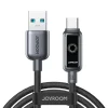 Joyroom S-A55 StarFlight 66W USB-A - USB-C 1,2m kábel - fekete thumbnail