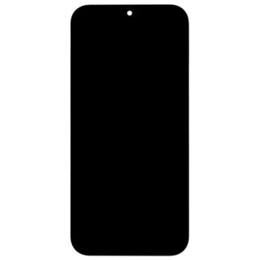 LCD Kijelző + Érintőképernyő Egység + Elülső Borítás Xiaomi Redmi 15C 5G Fekete (Szerviz Csomag) - 1