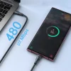 Joyroom S-A11 Surpass 60W USB-C - USB-C 0,25m kábel - fekete thumbnail