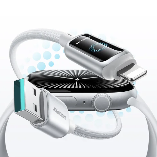 Joyroom S-A55 StarFlight 3A USB-A - Lightning 1,2m - fehér - 7