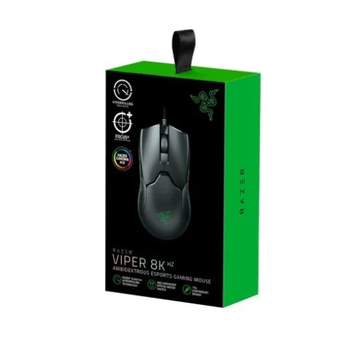 Razer Viper 8K Vezetékes Gaming Egér 8 Gomb, Optikai Szenzor, RGB, Fekete EU (RZ01-03580100-R3M1) - 1