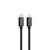 USB-C - Lightning 2,0 m 27W fekete kábel Maxlife MXUC-12