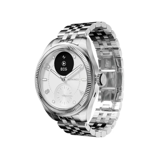 Withings ScanWatch Nova Brilliant 39mm - Titanium Silver - 6