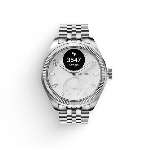 Withings ScanWatch Nova Brilliant 39mm - Titanium Silver - 1