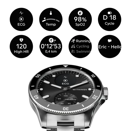 Withings Scanwatch Nova 42mm - Black - 9