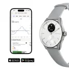 Withings Scanwatch 2 / 42mm (Activity, Sleep Tracker, ECG, Temperature, SPO2 / Stainless steel, fkm wristband, sapphire glass) - White thumbnail