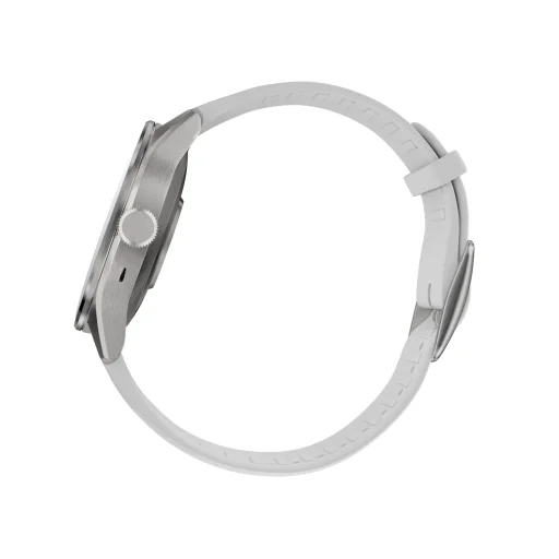 Withings Scanwatch 2 / 42mm (Activity, Sleep Tracker, ECG, Temperature, SPO2 / Stainless steel, fkm wristband, sapphire glass) - White - 4