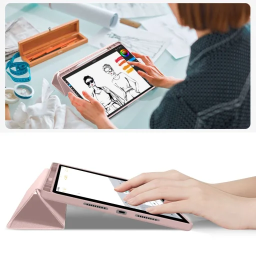 Lenovo IdeaTab Plus 12.1 tok Tech-protect Sc Pen Rózsaszín tok - 9
