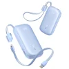 Baseus EnerFill FC21 Qpow 3 Ultra 20000mAh 22.5W Powerbank kijelzővel és kábellel - Kék - 2