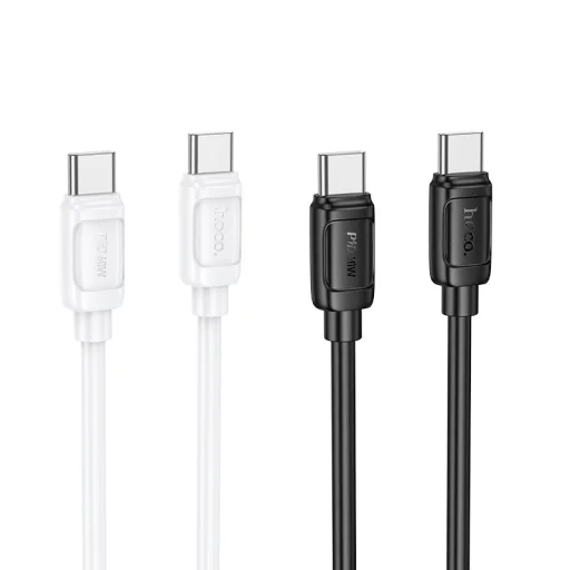 USB C - USB C kábel Hoco PD 5A 240W 1 m X115 fehér - 3