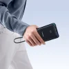 Baseus Lipow 10000mAh 22.5W Powerbank beépített Dual kábellel és kijelzővel (extra fekete Baseus Simple USB-A - USB-C 3A 0.2m kábel) - Fekete thumbnail