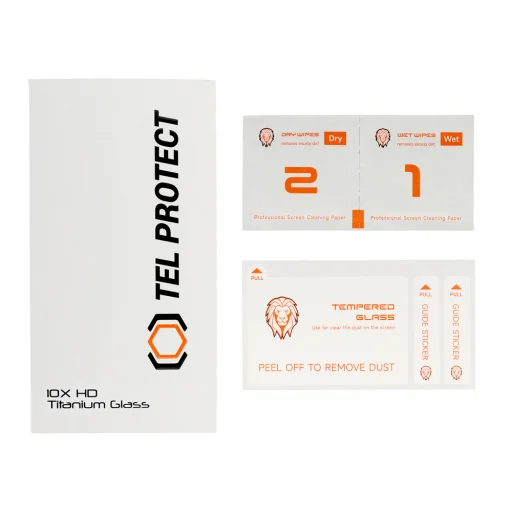 Edzett üveg Tel Protect 10X HD Titanium Samsung Galaxy S25 Plus/S24 Plus üvegfólia (ujjlenyomat feloldással) (boríték), - 4