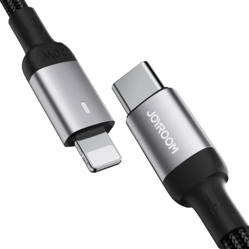 Joyroom S-CL020A10 Lightning - USB-C PD kábel 20W 480Mb/s 1.2m - fekete - 6