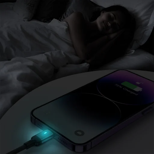 Joyroom S-CL020A10 Lightning - USB-C PD kábel 20W 480Mb/s 1.2m - fekete - 8