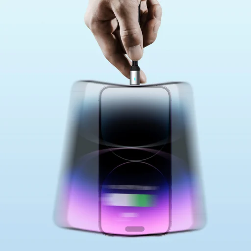 Joyroom S-CL020A10 Lightning - USB-C PD kábel 20W 480Mb/s 1.2m - fekete - 9