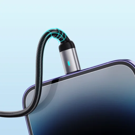 Joyroom S-CL020A10 Lightning - USB-C PD kábel 20W 480Mb/s 1.2m - fekete - 10