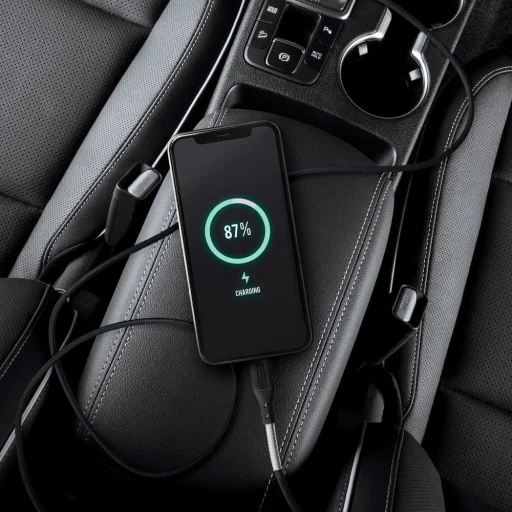 Forcell F-Energy 2,4A 12W Lightning USB kábel Carbon 1 m CB-01A fekete - 12