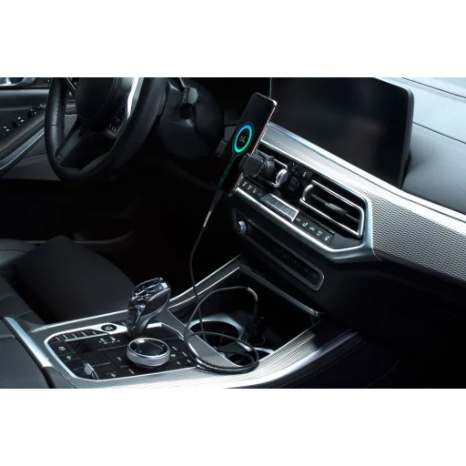 Forcell F-Energy QC4.0 PD 5A 66W Carbon 1 m CB-02C fekete Type-C USB kábel - 17