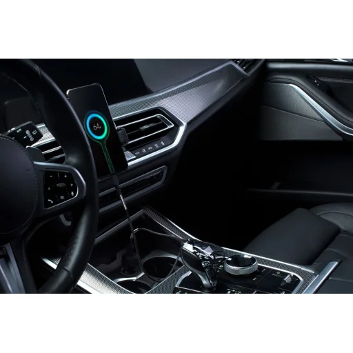 Forcell F-Energy QC4.0 PD 5A 66W Carbon 1 m CB-02C fekete Type-C USB kábel - 18