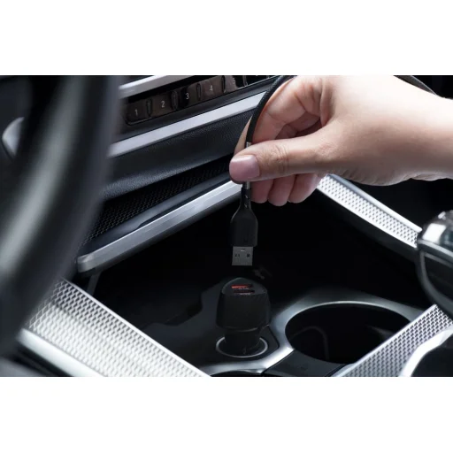 Forcell F-Energy QC4.0 5A 60W Type-C USB kábel 1 m szénfekete - 15