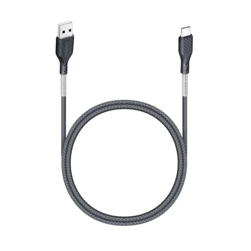 Forcell F-Energy QC4.0 5A 60W Type-C USB kábel 1 m szénfekete - 3